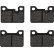 Brake Pad Set, disc brake GDB247 TRW, Thumbnail 3