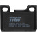 Brake Pad Set, disc brake GDB247 TRW, Thumbnail 4
