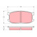 Brake Pad Set, disc brake GDB252 TRW, Thumbnail 2