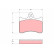 Brake Pad Set, disc brake GDB262 TRW, Thumbnail 2