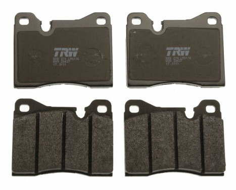 Brake Pad Set, disc brake GDB270 TRW, Image 3