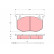 Brake Pad Set, disc brake GDB280 TRW, Thumbnail 2