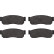 Brake Pad Set, disc brake GDB288 TRW, Thumbnail 3