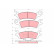 Brake Pad Set, disc brake GDB290 TRW, Thumbnail 2