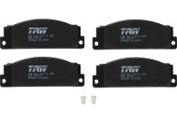 Brake Pad Set, disc brake GDB296 TRW