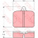 Brake Pad Set, disc brake GDB300 TRW