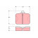 Brake Pad Set, disc brake GDB300 TRW, Thumbnail 2