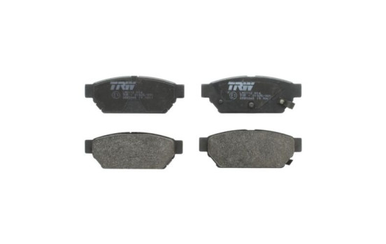 Brake Pad Set, disc brake GDB3045 TRW