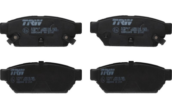 Brake Pad Set, disc brake GDB3045 TRW, Image 2