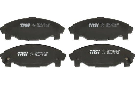 Brake Pad Set, disc brake GDB3071 TRW, Image 2