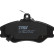 Brake Pad Set, disc brake GDB3089 TRW, Thumbnail 4