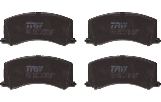 Brake Pad Set, disc brake GDB3091 TRW, Image 2