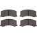 Brake Pad Set, disc brake GDB3091 TRW, Thumbnail 3