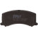 Brake Pad Set, disc brake GDB3091 TRW, Thumbnail 4