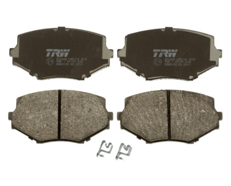 Brake Pad Set, disc brake GDB3103 TRW, Image 3