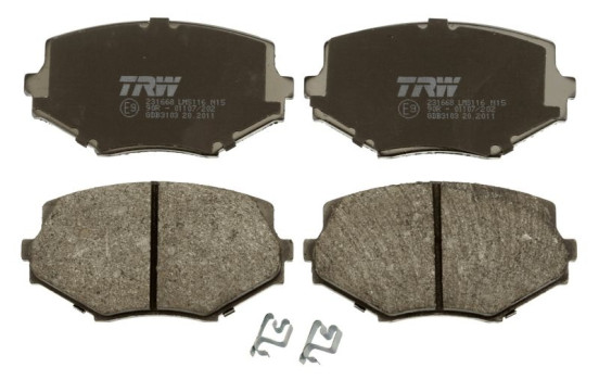 Brake Pad Set, disc brake GDB3103 TRW, Image 3