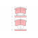 Brake Pad Set, disc brake GDB3126 TRW, Thumbnail 2