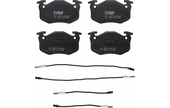 Brake Pad Set, disc brake GDB313 TRW, Image 2