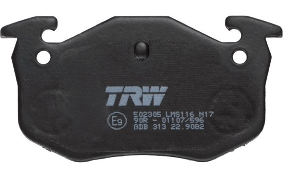 Brake Pad Set, disc brake GDB313 TRW, Image 4