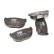 Brake Pad Set, disc brake GDB3143 TRW