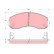 Brake Pad Set, disc brake GDB3145 TRW, Thumbnail 2