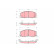 Brake Pad Set, disc brake GDB3157 TRW, Thumbnail 2