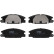 Brake Pad Set, disc brake GDB3161 TRW, Thumbnail 2