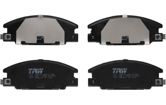 Brake Pad Set, disc brake GDB3161 TRW, Image 2