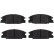 Brake Pad Set, disc brake GDB3161 TRW, Thumbnail 3