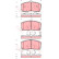 Brake Pad Set, disc brake GDB3166 TRW