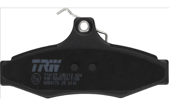 Brake Pad Set, disc brake GDB3172 TRW, Image 4