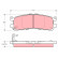 Brake Pad Set, disc brake GDB3179 TRW, Thumbnail 2