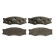 Brake Pad Set, disc brake GDB318 TRW, Thumbnail 3