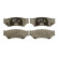 Brake Pad Set, disc brake GDB3182 TRW, Thumbnail 3