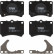 Brake Pad Set, disc brake GDB3206 TRW, Thumbnail 2
