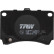Brake Pad Set, disc brake GDB3206 TRW, Thumbnail 4
