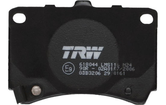 Brake Pad Set, disc brake GDB3206 TRW, Image 4