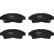 Brake Pad Set, disc brake GDB3207 TRW, Thumbnail 2