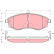 Brake Pad Set, disc brake GDB3211 TRW, Thumbnail 2