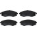 Brake Pad Set, disc brake GDB3211 TRW, Thumbnail 2
