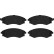 Brake Pad Set, disc brake GDB3211 TRW, Thumbnail 3