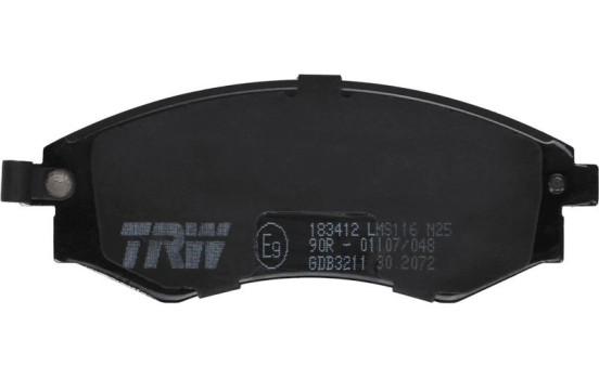 Brake Pad Set, disc brake GDB3211 TRW, Image 4