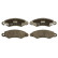 Brake Pad Set, disc brake GDB3215 TRW, Thumbnail 3