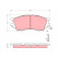 Brake Pad Set, disc brake GDB3230 TRW, Thumbnail 2