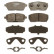 Brake Pad Set, disc brake GDB3234 TRW, Thumbnail 2