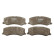 Brake Pad Set, disc brake GDB3237 TRW, Thumbnail 3
