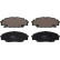 Brake Pad Set, disc brake GDB3250 TRW, Thumbnail 2