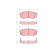 Brake Pad Set, disc brake GDB3260 TRW, Thumbnail 2