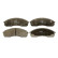 Brake Pad Set, disc brake GDB3261 TRW, Thumbnail 3