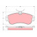 Brake Pad Set, disc brake GDB3271 TRW, Thumbnail 2